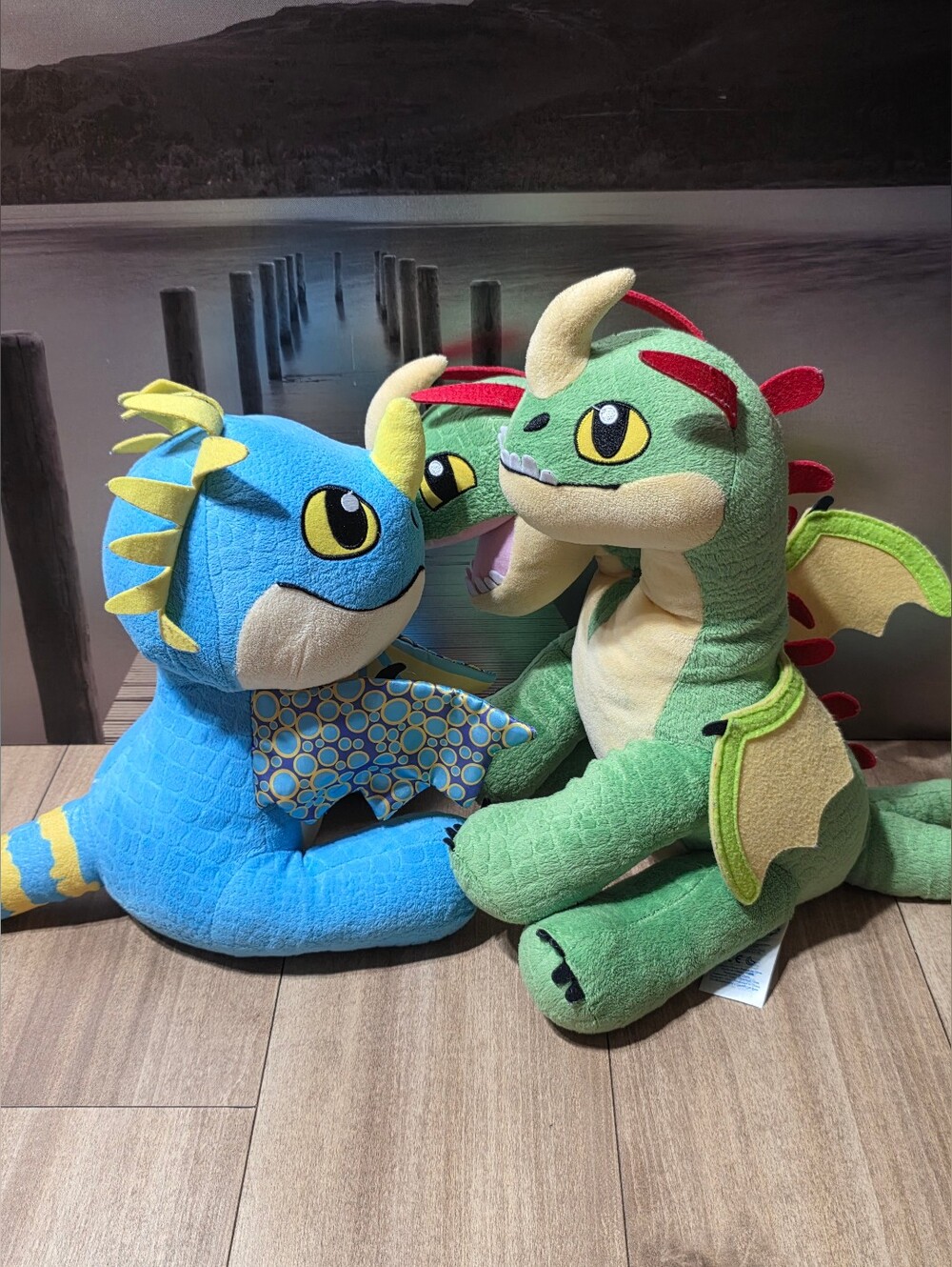 Build A Bear DreamWorks How To Train Your Dragon Barf & Belch And Stormfly